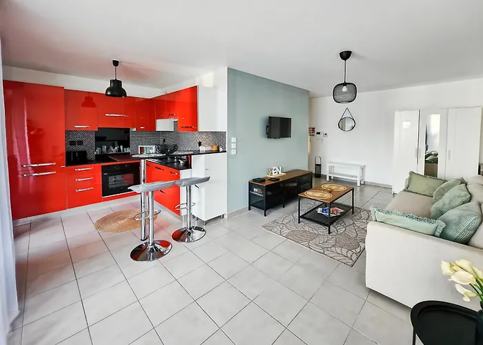 아파트 Studio, Terrasse, Confort & Emplacement Ideal !