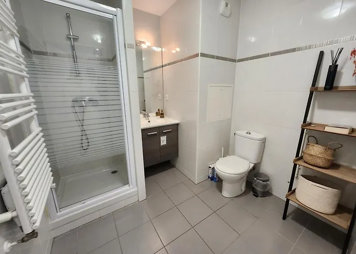 Studio, Terrasse, Confort & Emplacement Ideal ! 아파트 몽테브랭